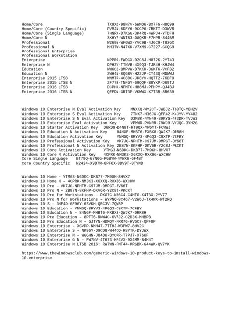 Windows 10 Key Code Only 的图像结果