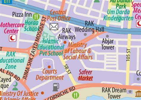 Ras Al Khaimah Wall Map