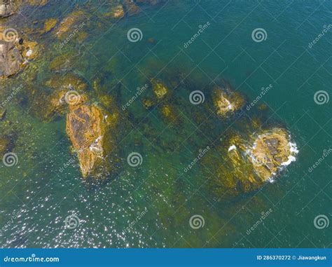 Minot Beach Aerial View, Scituate, MA, USA Stock Photo - Image of ...
