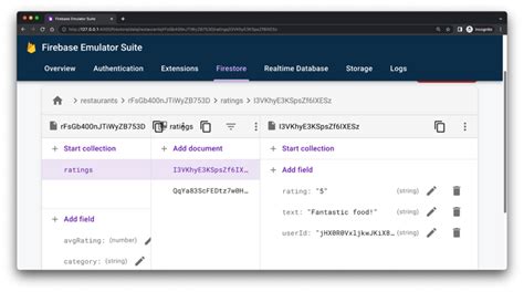 Firebase JavaScript 的图像结果