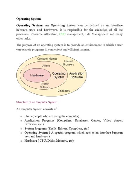 Image result for Operating System Notes in Computer