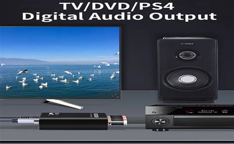 Buy AMS HD Audio Rush Dual Optical 5.1 Audio Rush Digital Sound Decoder ...