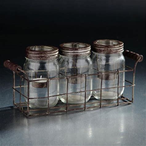12 x 3.5 x 5.5 in. Glass Jar Set, black - Walmart.com