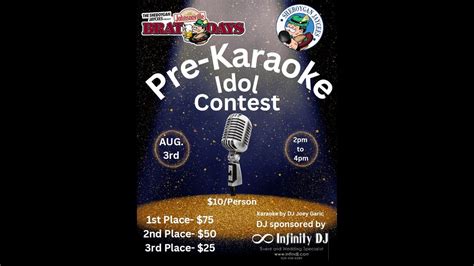 Pre-Karaoke Idol Contest, 726 Kiwanis Park Drive, Sheboygan, WI, United ...