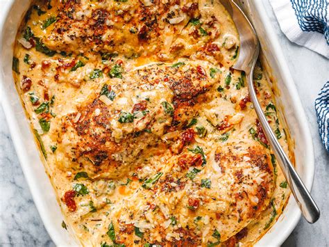 Creamy Baked Chicken Breasts Recipe – How to Bake Chicken Breasts ...