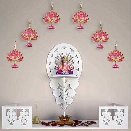 Smizzy Lotus Hangings for Decoration/ Floral Wall Hangings for Temple ...
