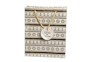 Le Papier Inc. Designer Handmade Paper Gift Bags (11 X 9 X 4 Inches ...