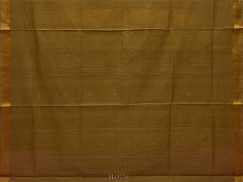Olive Khadi Cotton Handloom Saree with Pallu Design kh0569 – Uppada
