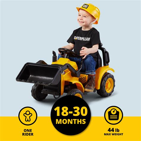 Buy CAT Frontloader 6V Ride-On Toy by Kid Trax Online at Lowest Price ...
