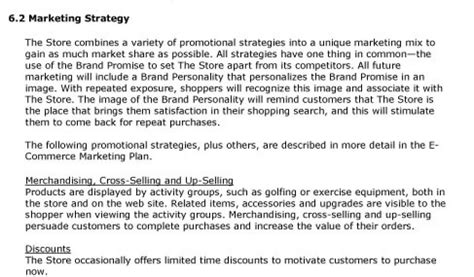 Retail Business Plan Template 的图像结果