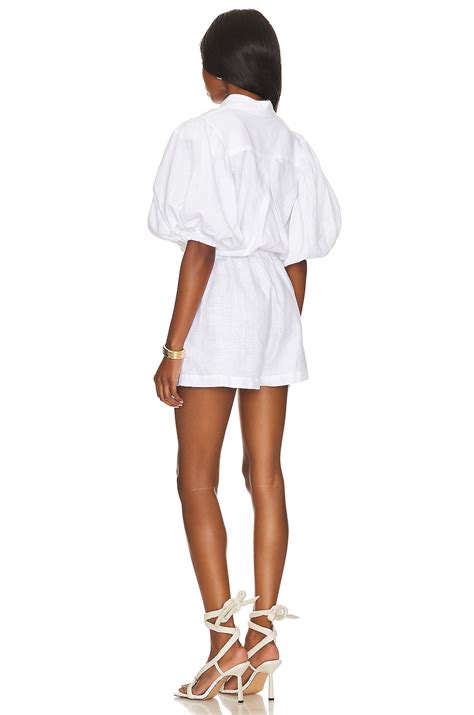 The Femm Zoe Romper in White | REVOLVE