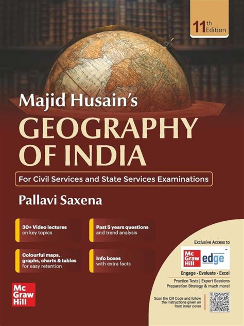 Geography of India, 11e for UPSC CSE 2025-26 by Majid Husain and ...
