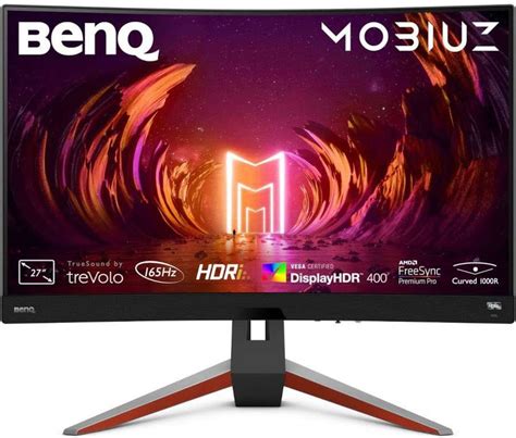 BenQ MOBIUZ 68.58 cm (27 inch) Curved Quad HD LED Backlit VA Panel VESA ...