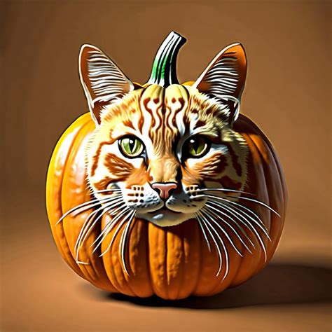 15 Cat Face on Pumpkin Ideas for Creative Halloween Decorations