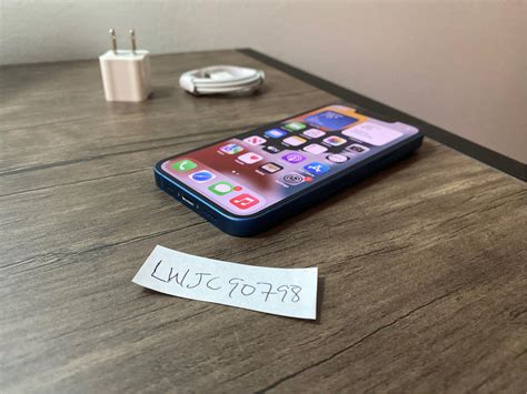 Apple iPhone 13 Mini - T-Mobile, Blue, 128GB, A2481 - LWJC90798 - Swappa