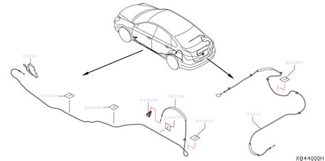 Nissan Altima Fuel Door Release Handle - 84642-3AW0A - Genuine Nissan Part