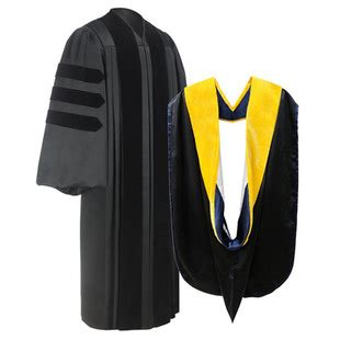 博士服 美国大学毕业服饰 美式豪华套装 配帽子 披肩 欢迎订购-阿里巴巴