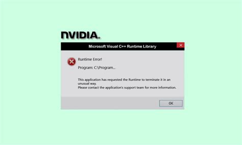 Rezultat imagine pentru Error Driver NVIDIA