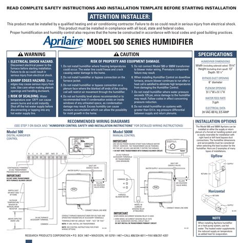 Image result for Aprilaire Humidifier Troubleshooting