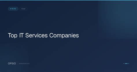 Top IT Services Companies in 2025 | Opsio