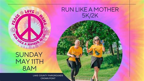 Run Like a Mother 5K/2K, Lake County Fairgrounds, Crown Point IN, 11 ...