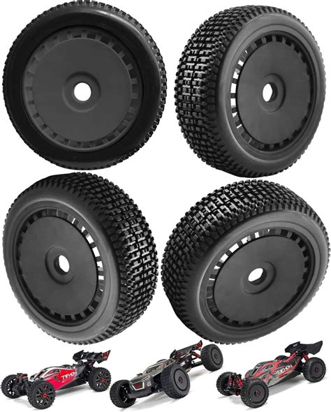 Amazon.com: RCMYou RC 17mm Tires for ARRMA 1/8 Talion 6S BLX,Typhon 6S 3S BLX,Redcat,Team,Losi ...