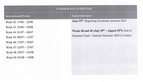 Academic Calendar 2023-2024