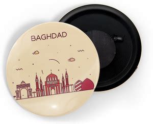 dhcrafts Brown color Baghdad Pack of 1 Fridge Magnet Pack of 1 Price in ...