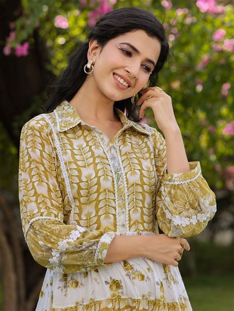 Designer Dresses for Women- Buy Block Print Dresses & Chanderi Dresses ...