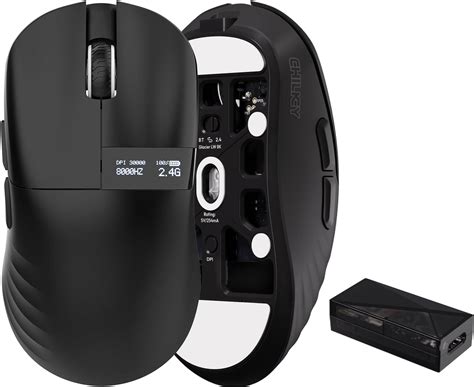 OOCTPK Chilkey Glacier LW 8K M Wireless Gaming Mouse with Screen - 49g