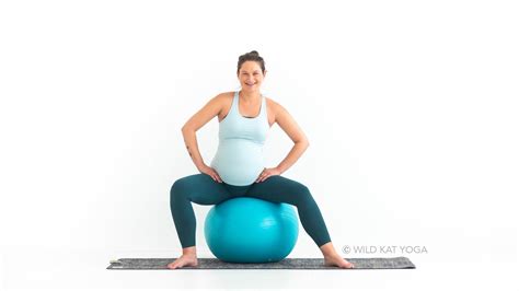 Pregnancy Yoga with a Birth Ball — Wild Kat Yoga