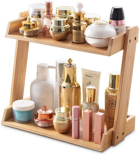 FreAire Bamboo Makeup Storage Organizer for Skincare and India | Ubuy
