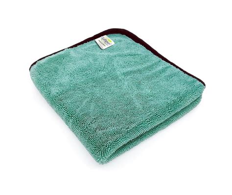 SOFTSPUN Microfiber Cloth for Car - 600 GSM, 40X40cms, 1Pcs, Aqua Blue ...