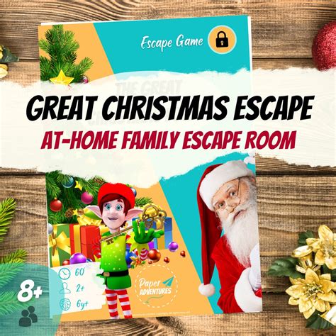 Christmas Escape Room Game: DIY Printable Family Adventure (digital ...