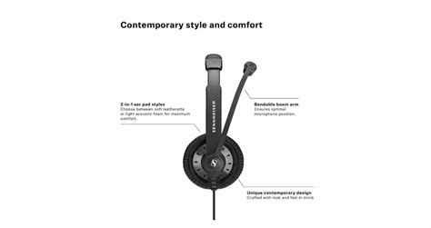 Call Centre Headset - Epos Sennheiser Sc 75 Usb Ms Trader - Wholesaler ...