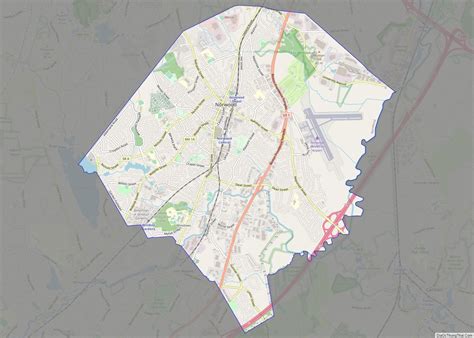 Map of Norwood CDP, Massachusetts - Thong Thai Real