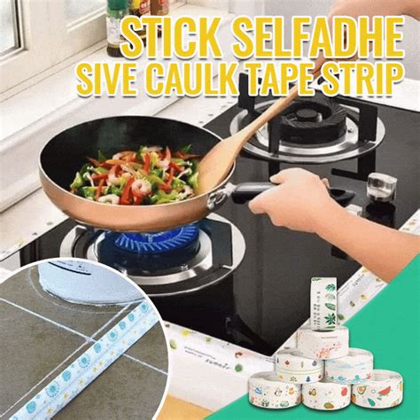 Magic Anti-Mold Peel & Stick Self Adhesive Caulk Tape Strip – Shopperskart