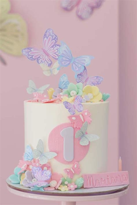 Image result for Exploding Birthday Cake with Butterflies