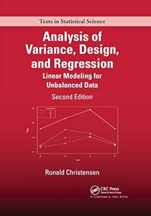 Buy Analysis of Variance Design and Regression Book Online at Low ...