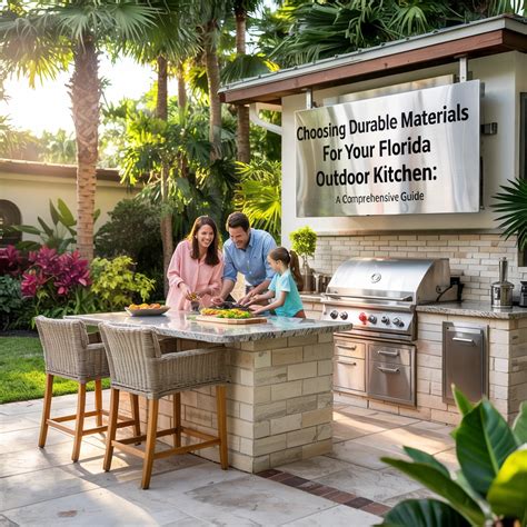 Choosing Durable Materials for Your Florida Outdoor Kitchen: A Comprehensive Guide -> Organic ...