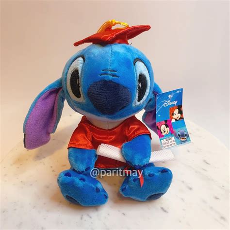 Disney Lilo & Stitch: Stitch Graduation Plush w/ Cap and Gown Diploma 6 ...
