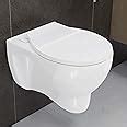 Plantex Commode for Toilet/Ceramic Western Commode/Wall Hung Commode ...