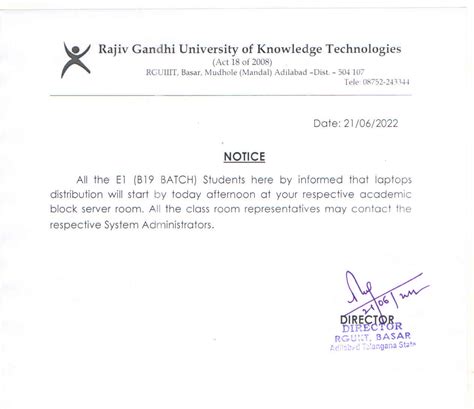 Info. Hub | RGUKT Basar