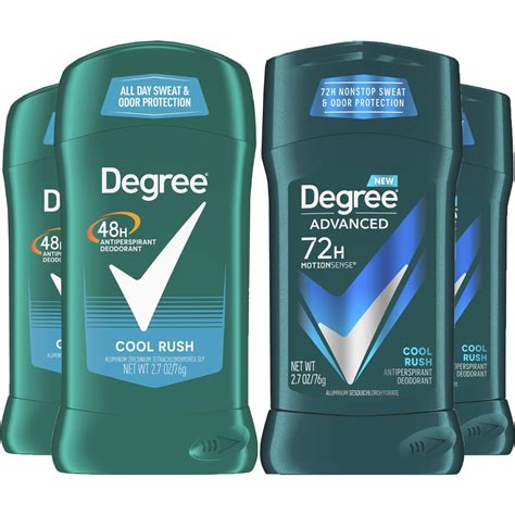 Amazon.com : Degree Deodorant Men Value Pack - Degree Cool Rush Mens ...