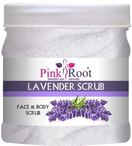 PINKROOT Lavender Scrub Face & Body Scrub 500ml Scrub - Price in India ...