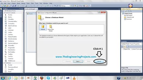 How to Create Database in Window Form in Visual Basic .Net 的图像结果