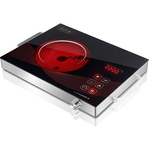 Amazon.com: GRACEALL Countertop Infrared Hot Plate Electric Cooktop ...