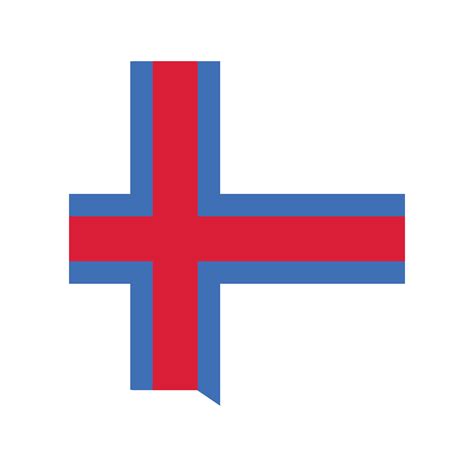 Faroe ,Islands flag country 16392652 PNG