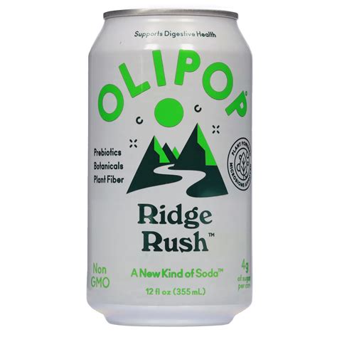 Olipop Prebiotic Soda - Ridge Rush - Keep Chilled - Shop Soda at H-E-B