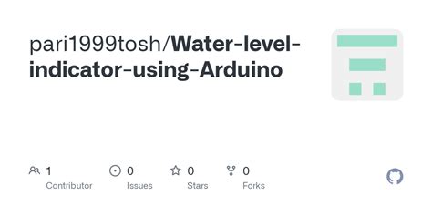 Image result for Water Level Indicator Using Arduino